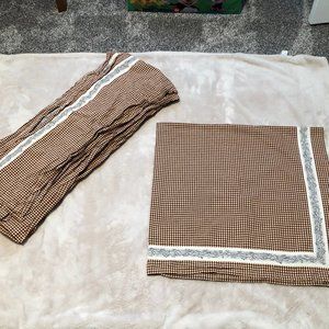 Country Decor-Curtains & Table Cloth
